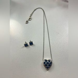 Earring and necklace set by Brighton